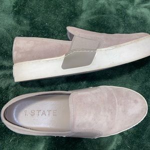 1.State Waylan Suede Slip On Sneaker